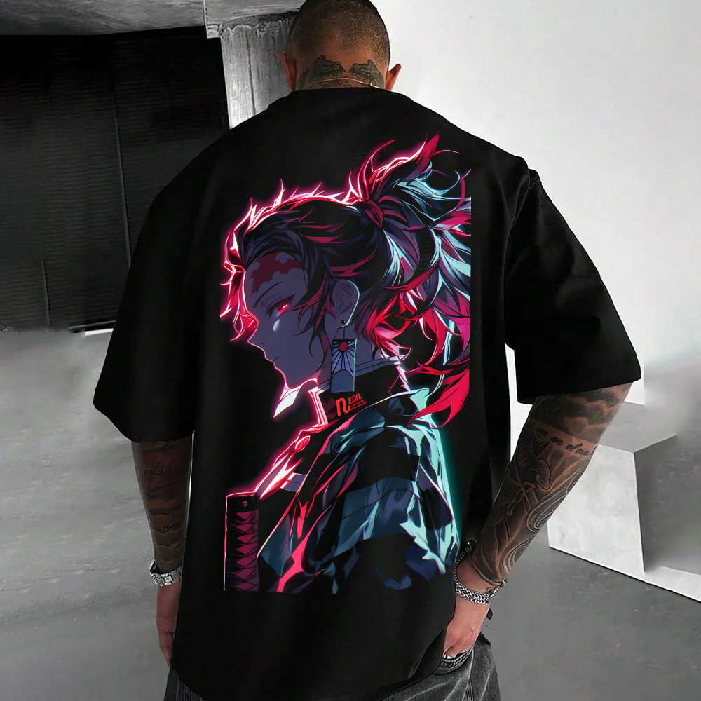 Description Gender: Unisex Fit Type: Loose Sleeve Length：Short Sleeve