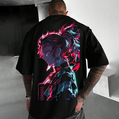 Unisex Anime Inspired Vintage T-Shirt