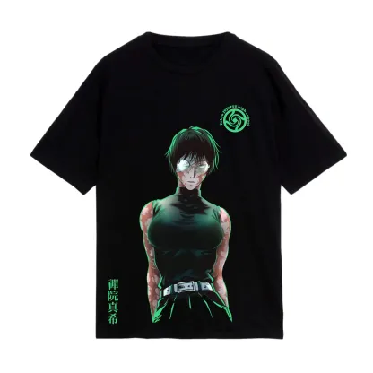 VINTAGE TEE丨Maki Tee - JJK-AnimeClothe