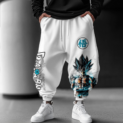 Unisex Oversized Anime Casual Harem Pants-AnimeClothe