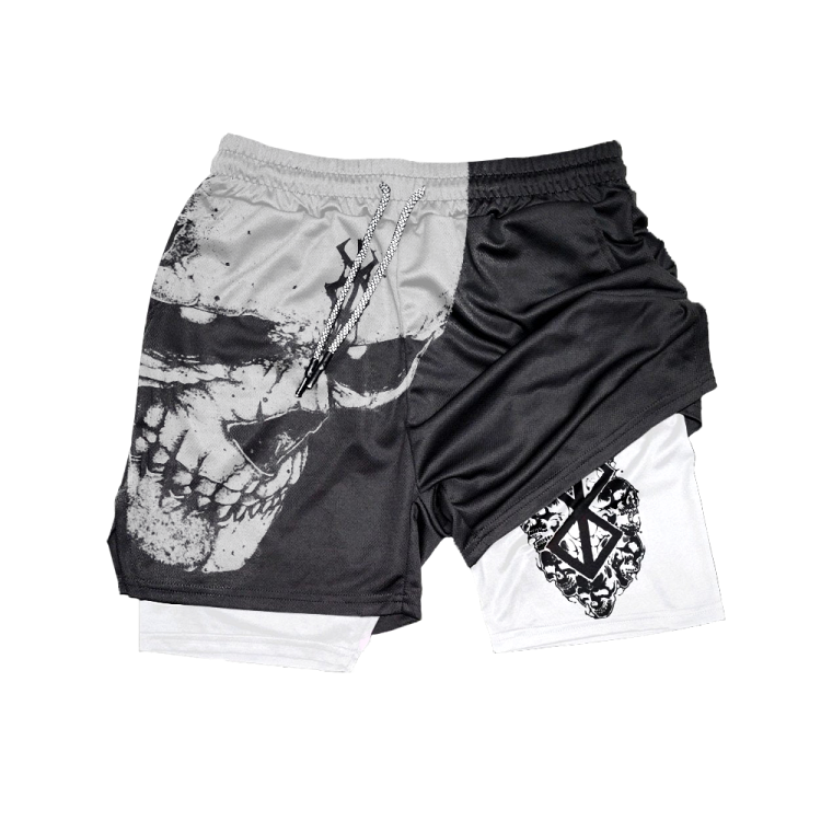Anime Performance Gym Shorts-AnimeClothe