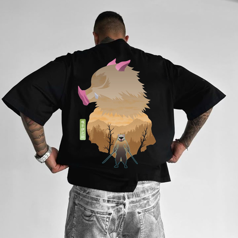 Unisex Anime Inspired Vintage T-Shirt