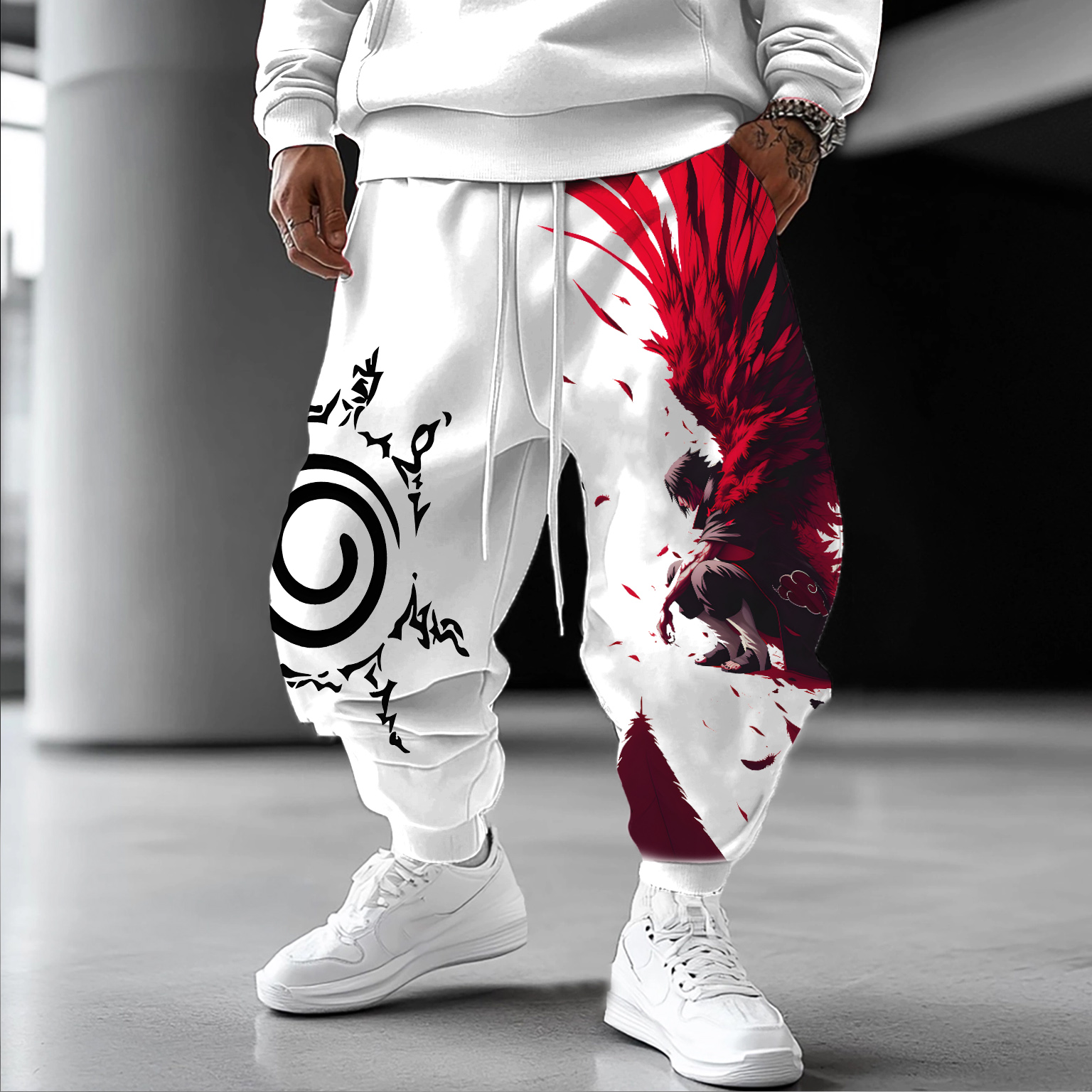 Unisex  Casual Anime Streetwear Pants-AnimeClothe