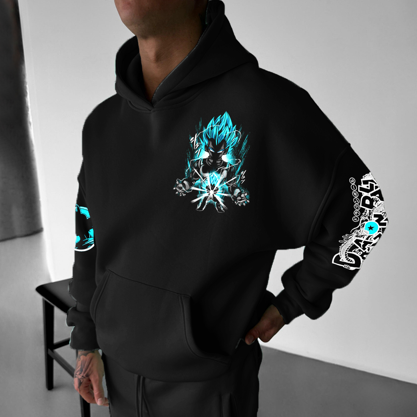 Unisex Anime Graphic Streetwear Vintage Hoodie