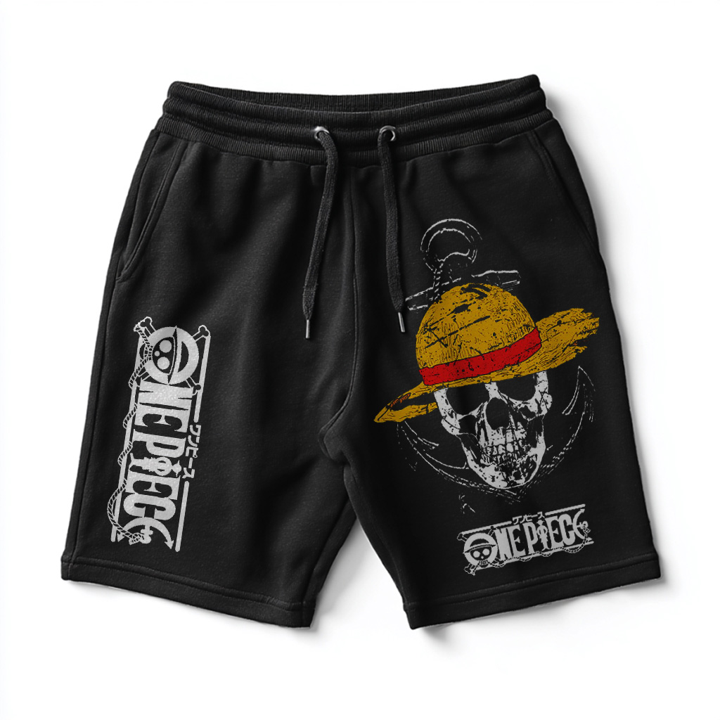 Anime-Inspired Graphic Shorts For Men - Perfect For Casual Wear And Anime Fans-AnimeClothe