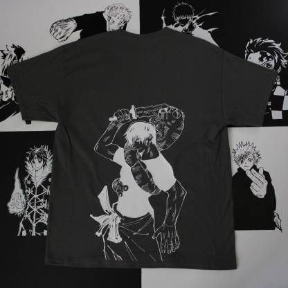 VINTAGE TEE丨Fushiguro Toji Tee-JJK-AnimeClothe
