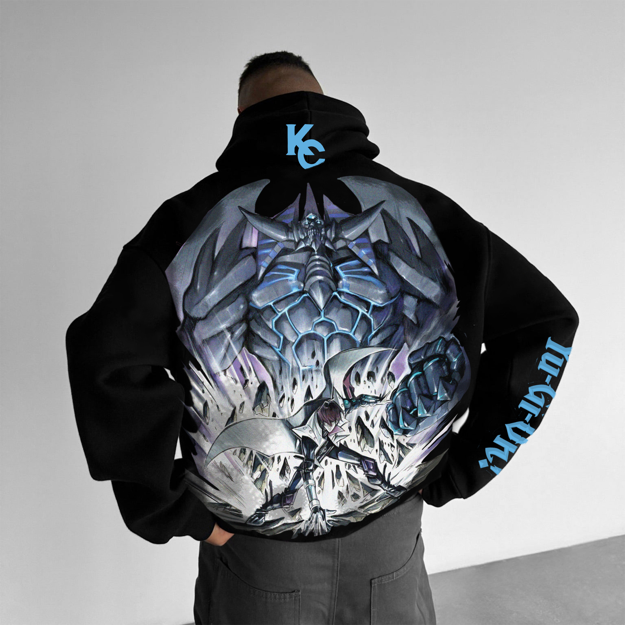 Unisex Anime Style Retro Hoodie