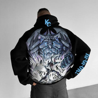 Unisex Anime Style Retro Hoodie