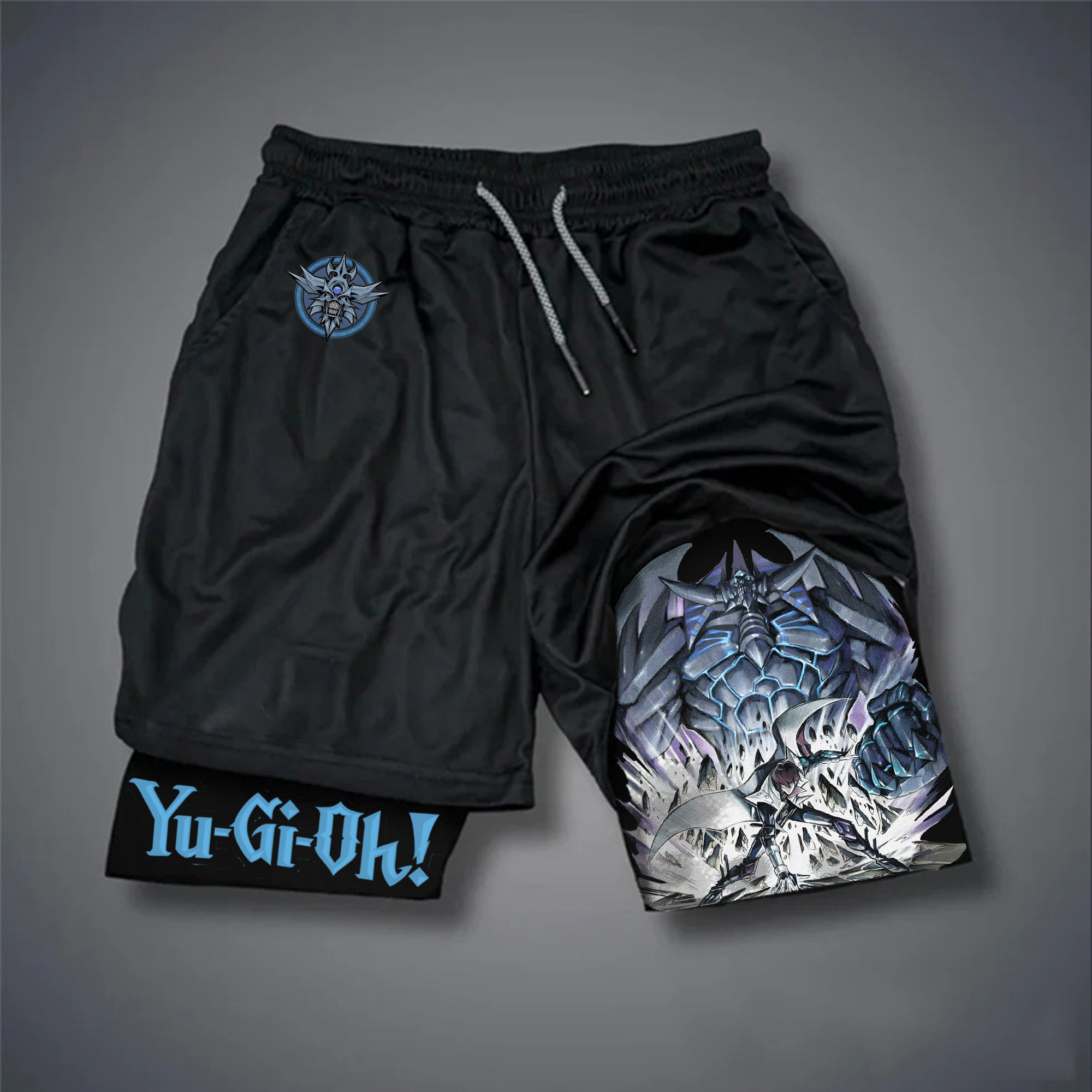 Unisex Anime Style Retro Shorts-AnimeClothe