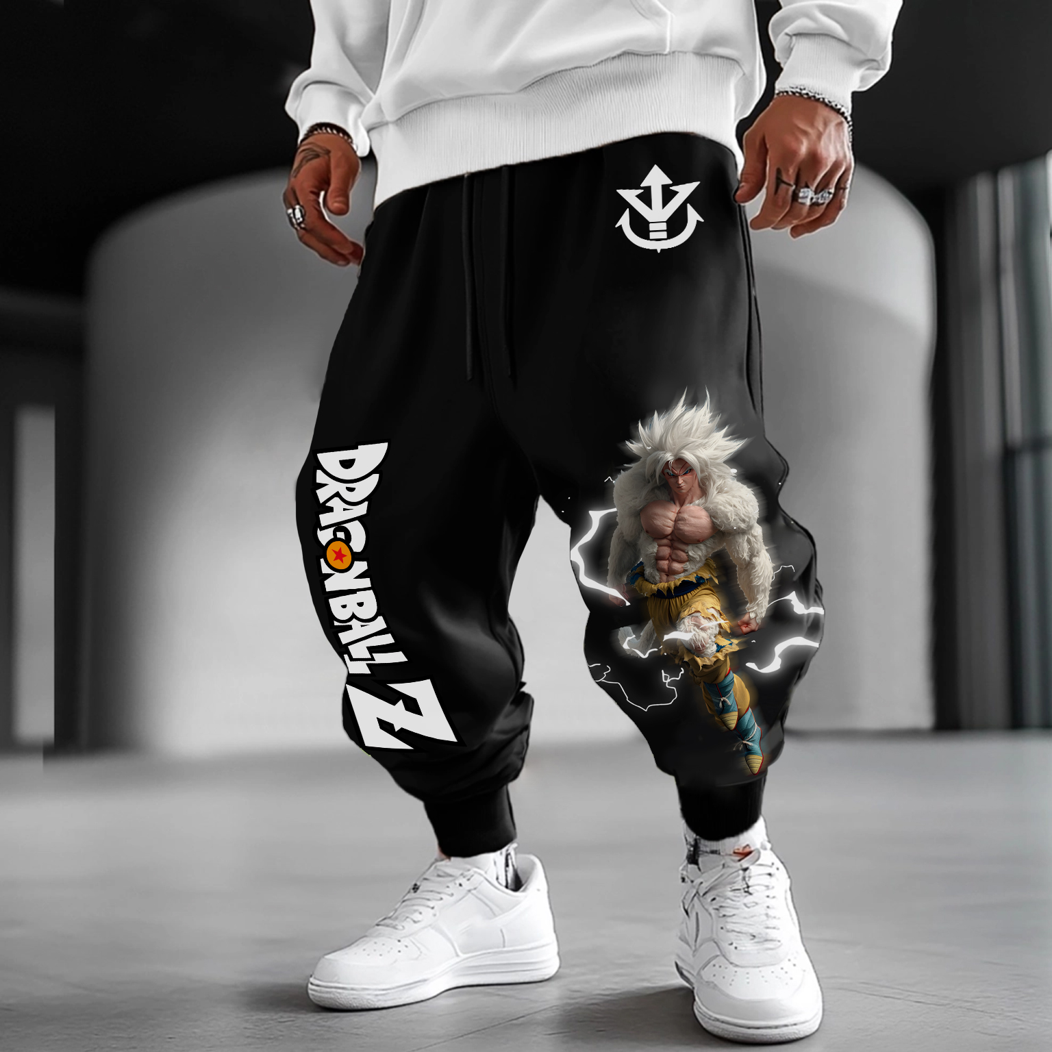 Unisex Anime Printed Gift Oversized Harem Pants