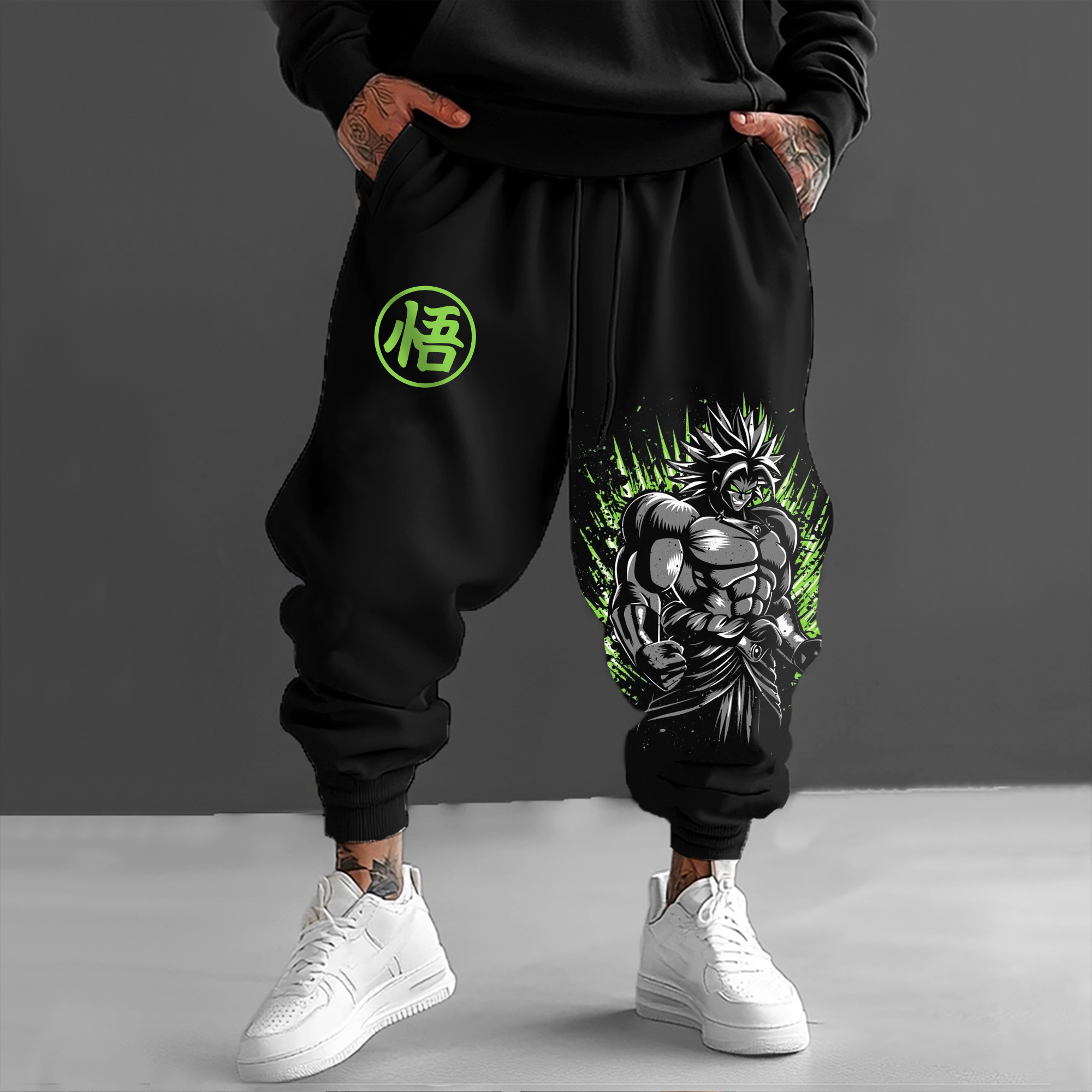 Unisex Casual Anime Streetwear Pants-AnimeClothe