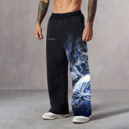 Unisex Anime Graphic Print Pants-AnimeClothe