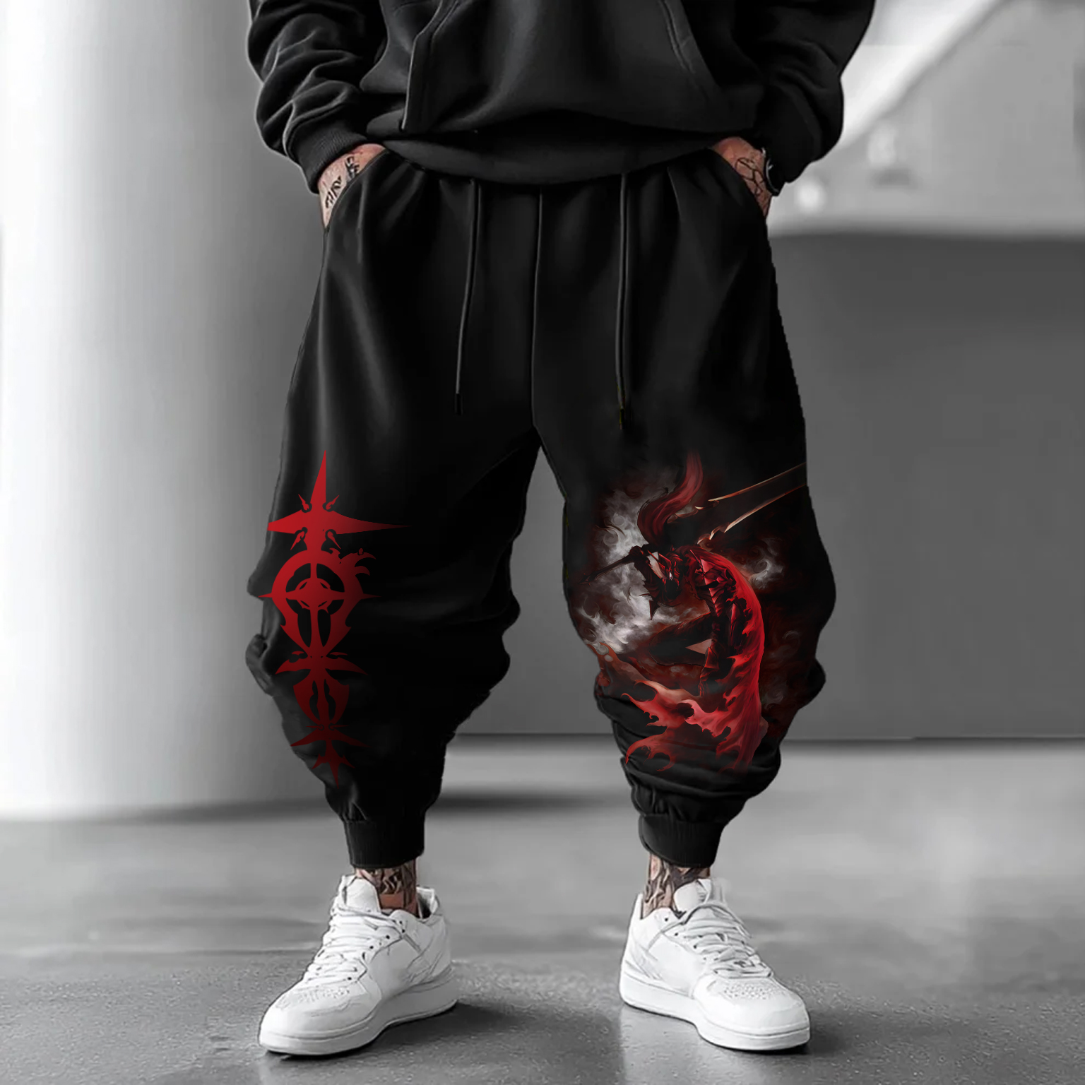 Unisex  “Solo Leveling” Casual Anime Streetwear Pants-AnimeClothe
