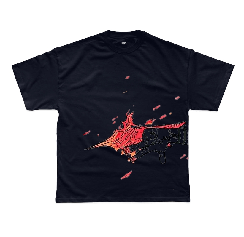 VINTAGE TEE丨Sukuna Fire Arrow Tee-JJK-AnimeClothe