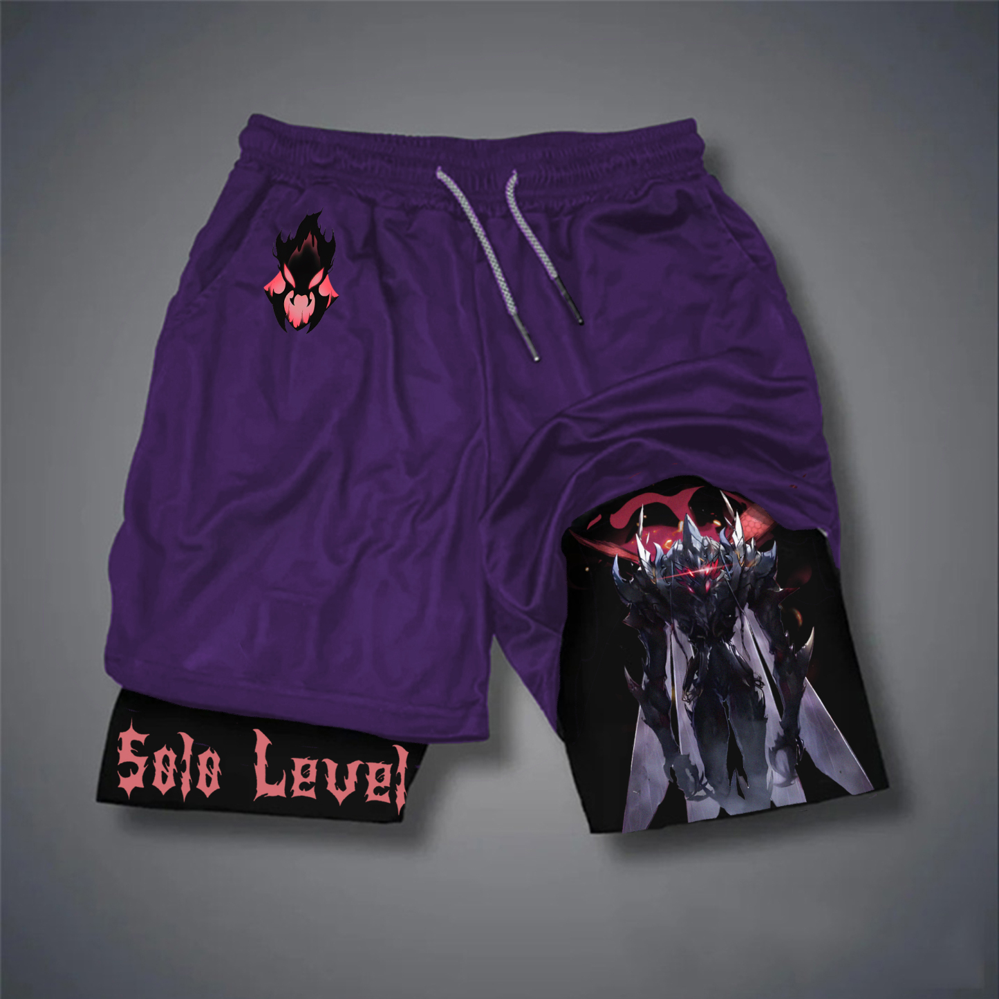 Unisex “Solo Leveling” Casual Anime Streetwear Shorts