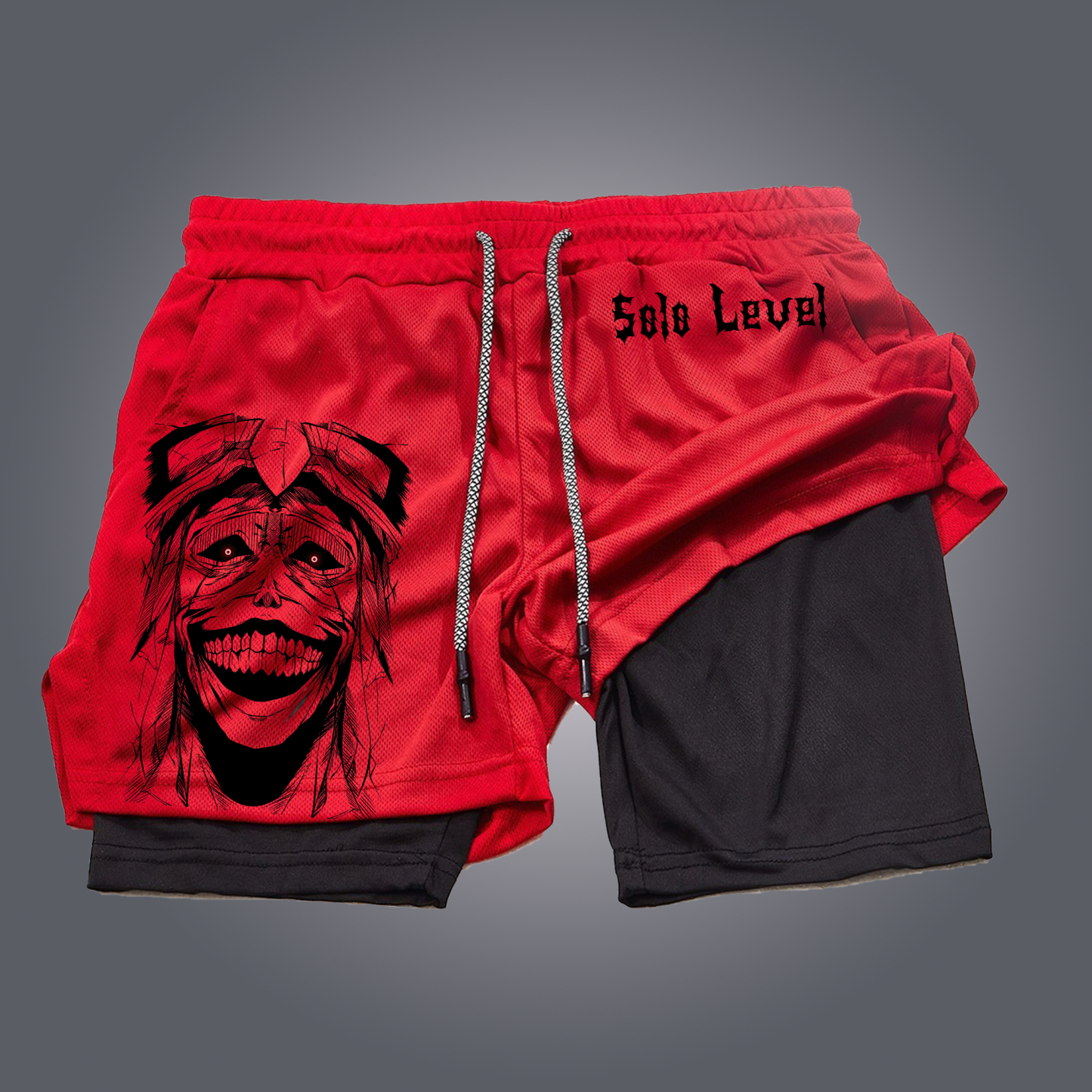 Unisex Casual Anime Streetwear Shorts-AnimeClothe