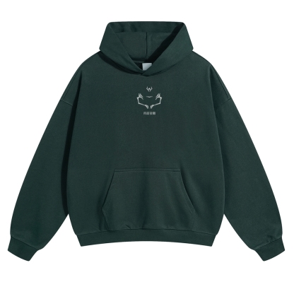 Unisex Casual Anime Print Hoodie-AnimeClothe