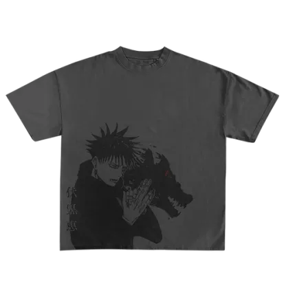 VINTAGE TEE丨JJK Tee (Heavyweight)-AnimeClothe