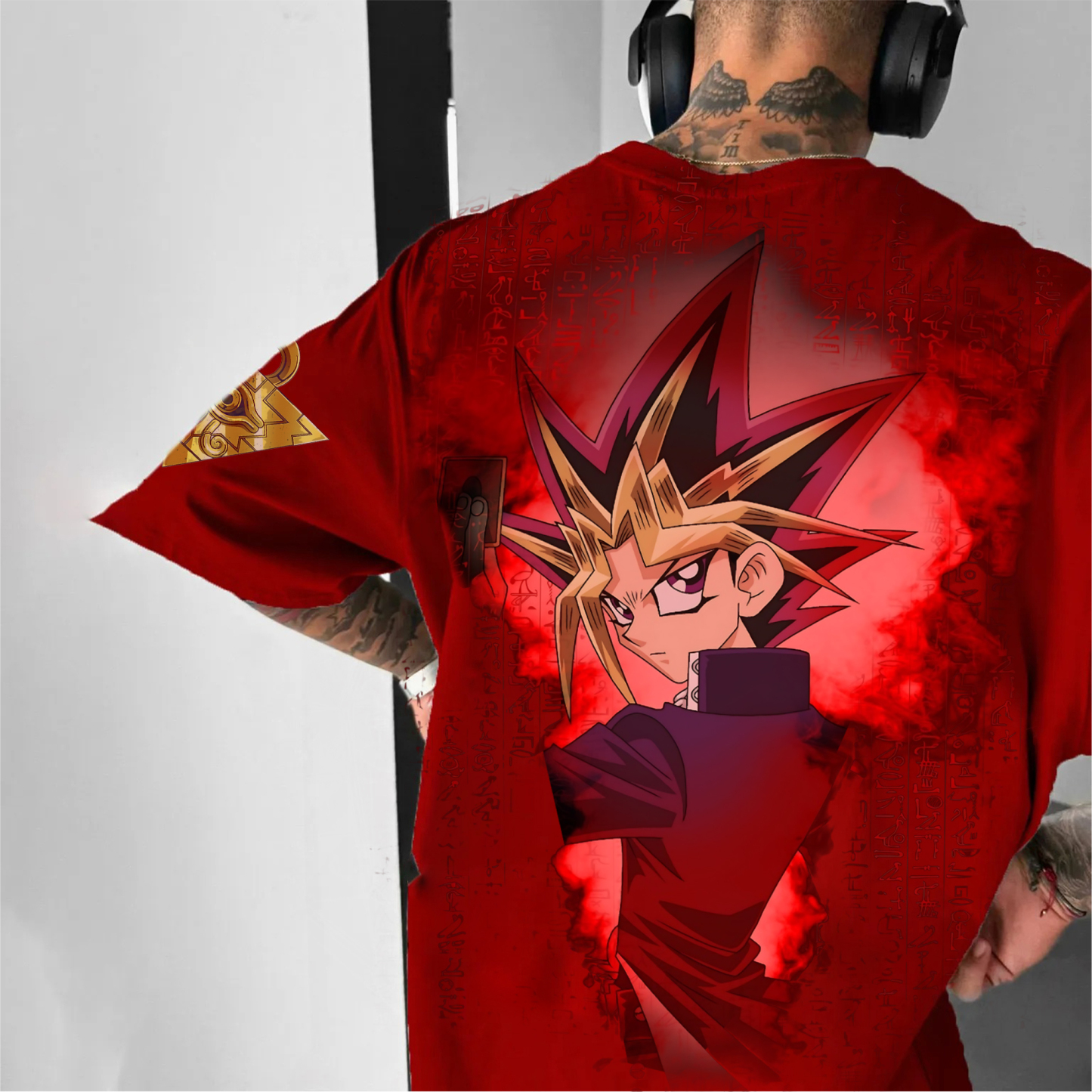 Unisex Anime Inspired Vintage T-Shirt-AnimeClothe