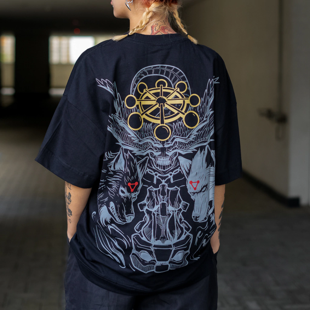 VINTAGE TEE丨Mahoraga TEE-JJK-AnimeClothe