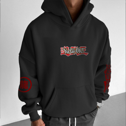  Unisex “Yu-Gi-Oh！” Anime Style Retro Hoodie-AnimeClothe