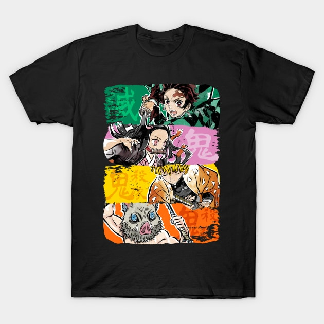 Unisex Anime Inspired Vintage T-Shirt