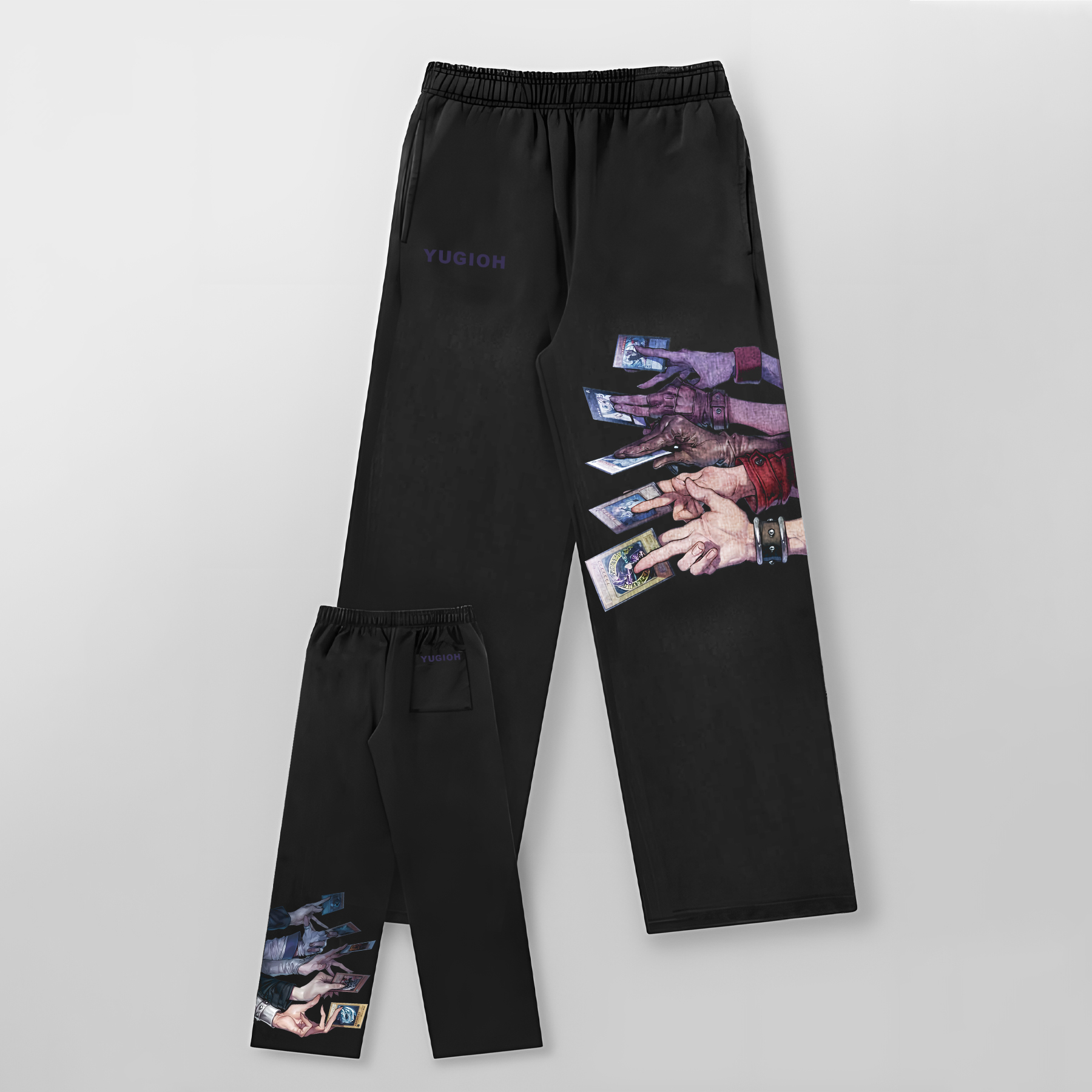 Unisex Anime Style Retro I Pants-AnimeClothe