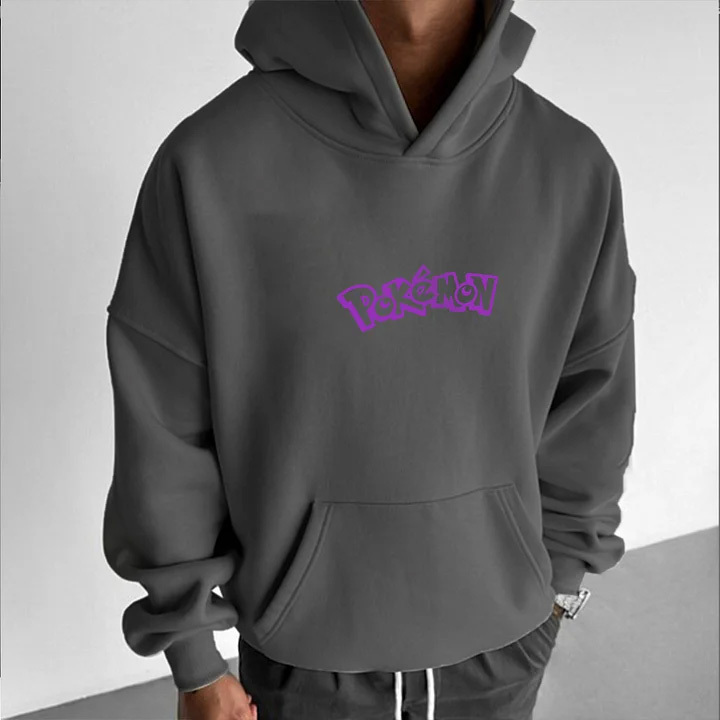 Unisex Anime Graphic Streetwear Vintage Hoodie