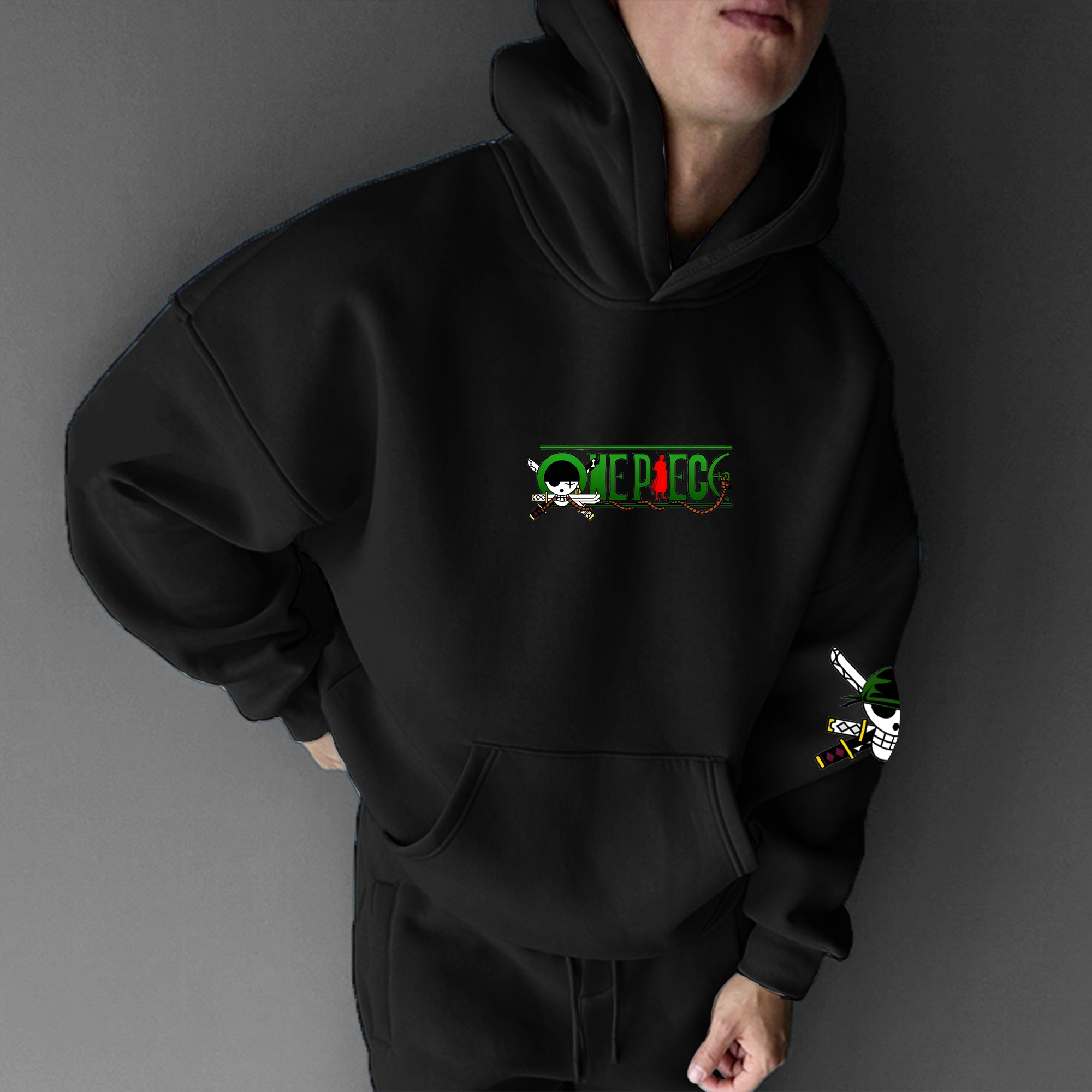 Unisex Anime Graphic Streetwear Vintage Hoodie