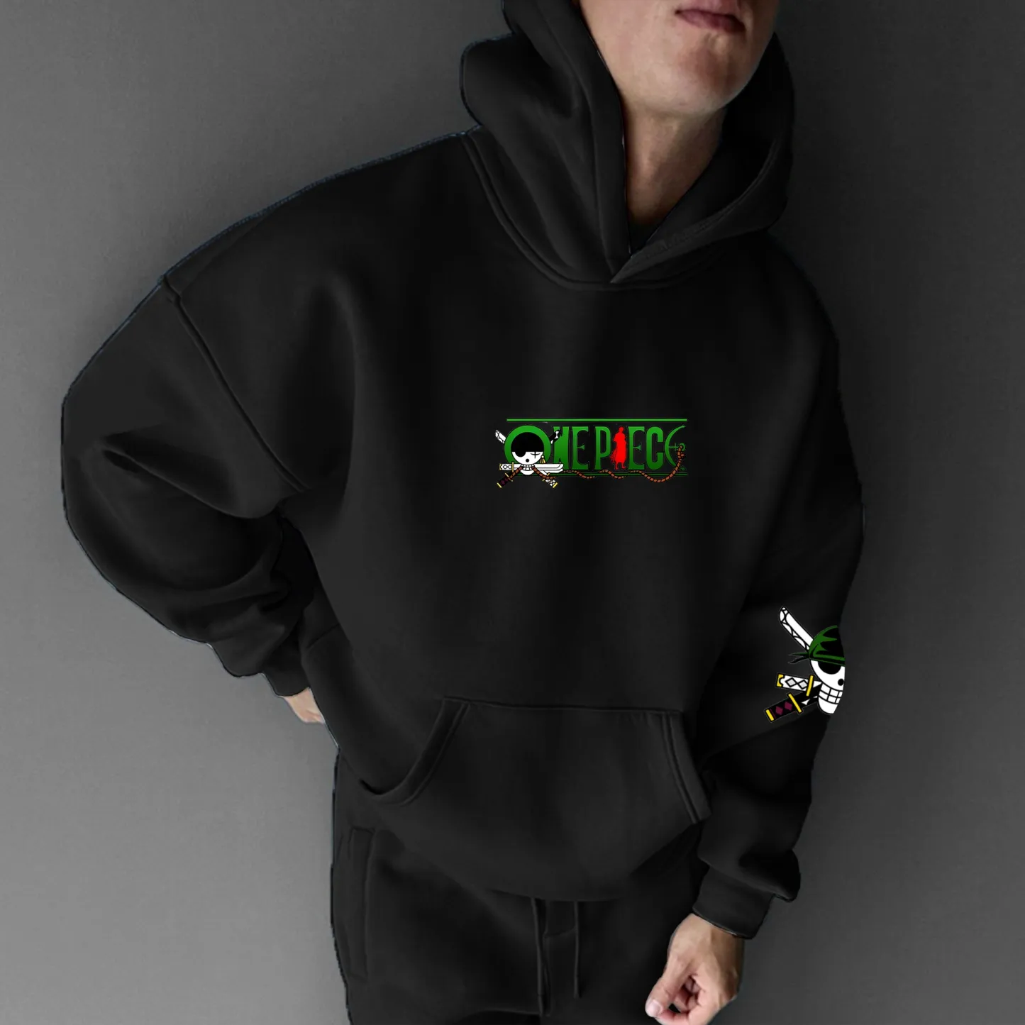Unisex Anime Graphic Streetwear Vintage Hoodie