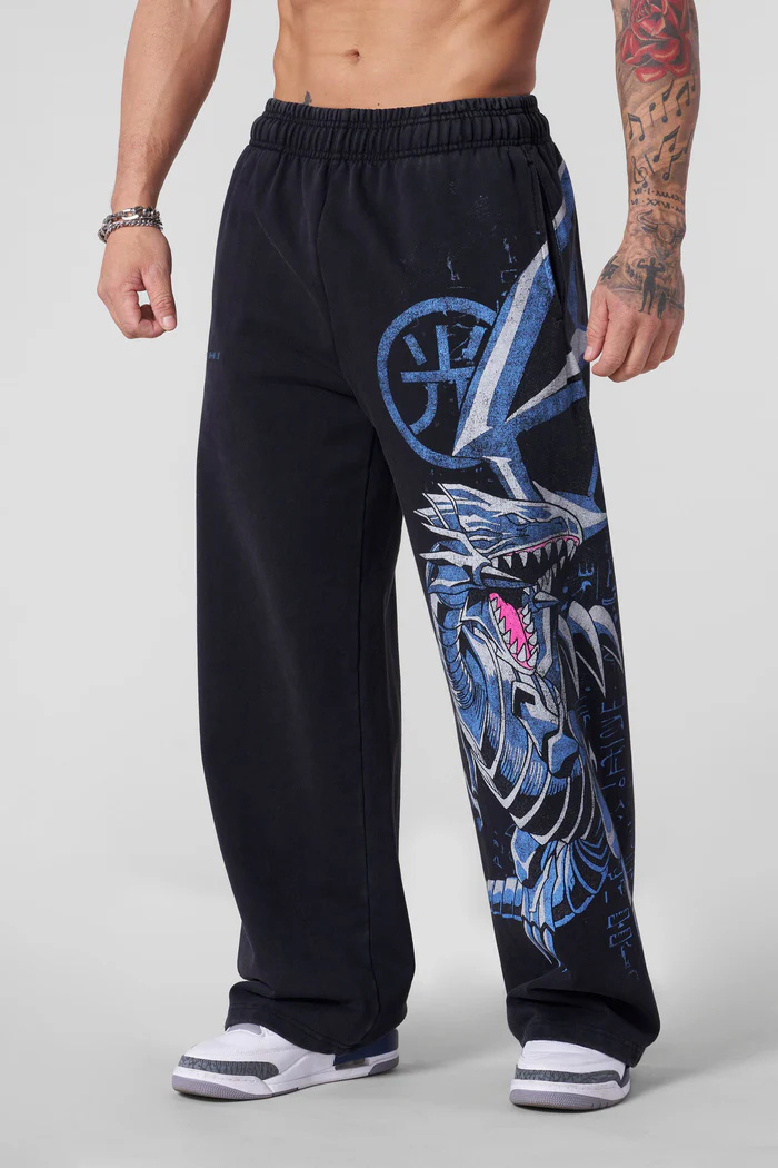 Unisex Anime Style Retro I Pants-AnimeClothe