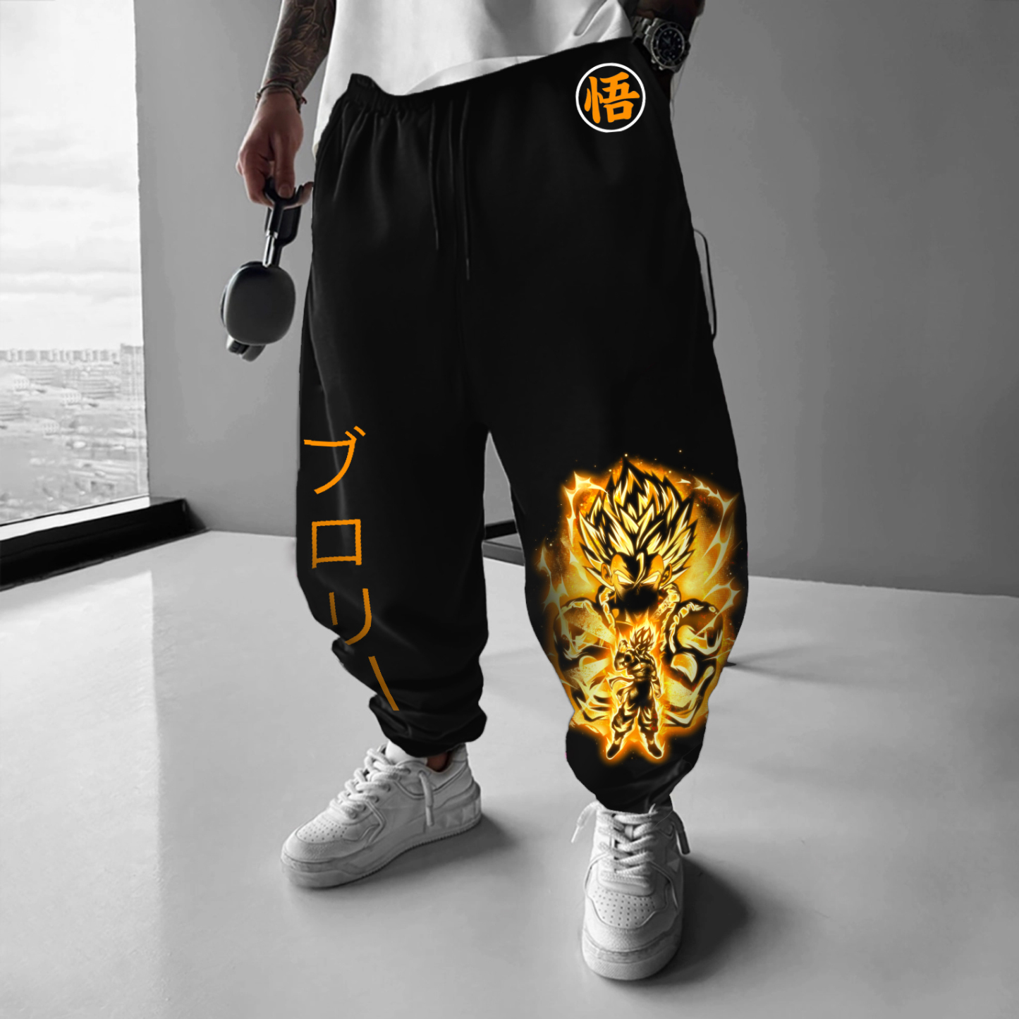 Unisex Casual Anime Streetwear Pants-AnimeClothe