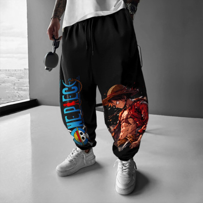 Unisex Anime Inspired Vintage Pants丨