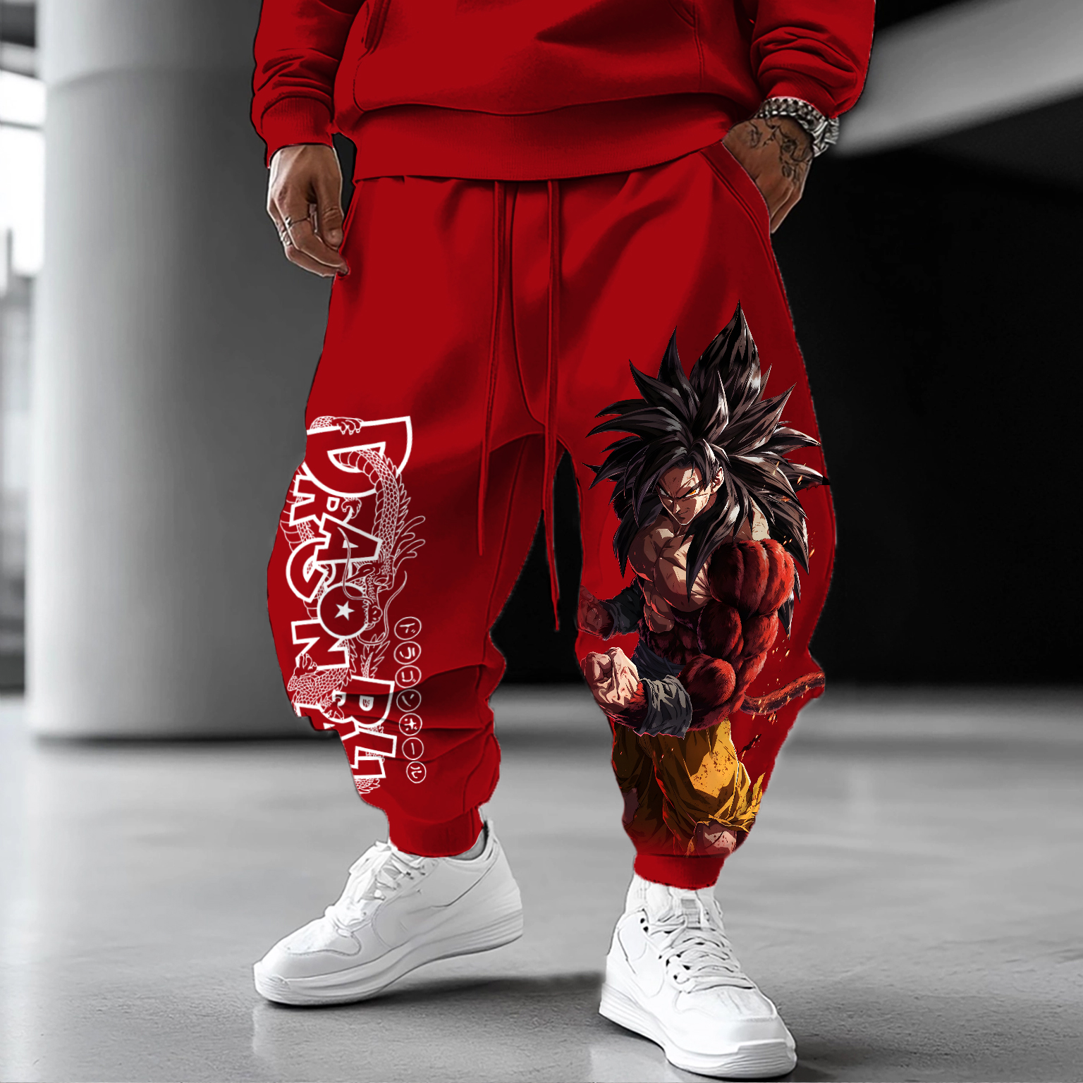 Unisex Casual Anime Streetwear Pants-AnimeClothe