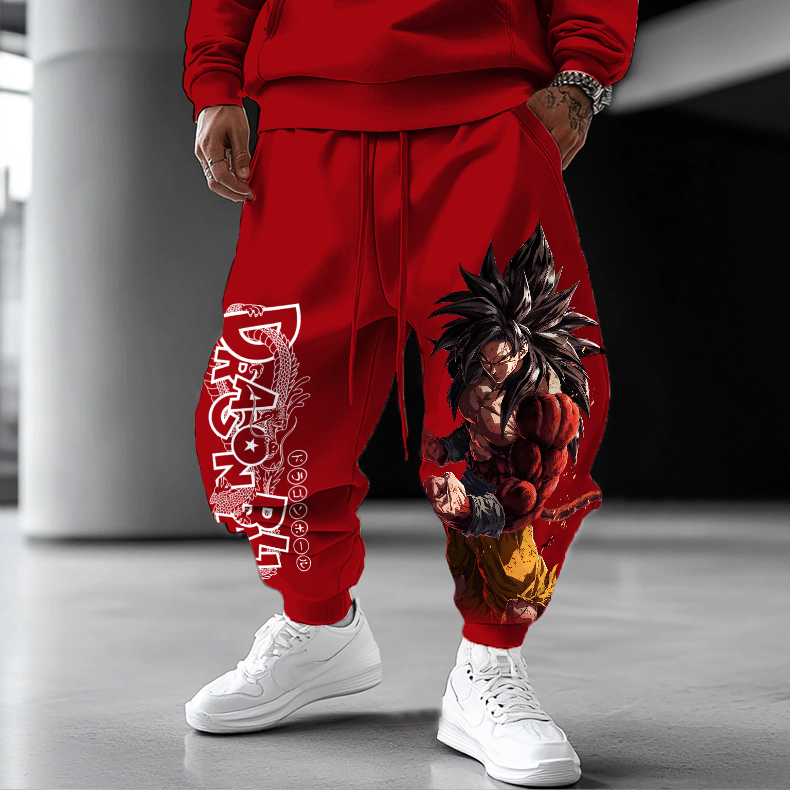Unisex Casual Anime Streetwear Pants-AnimeClothe