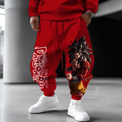 Unisex Casual Anime Streetwear Pants-AnimeClothe