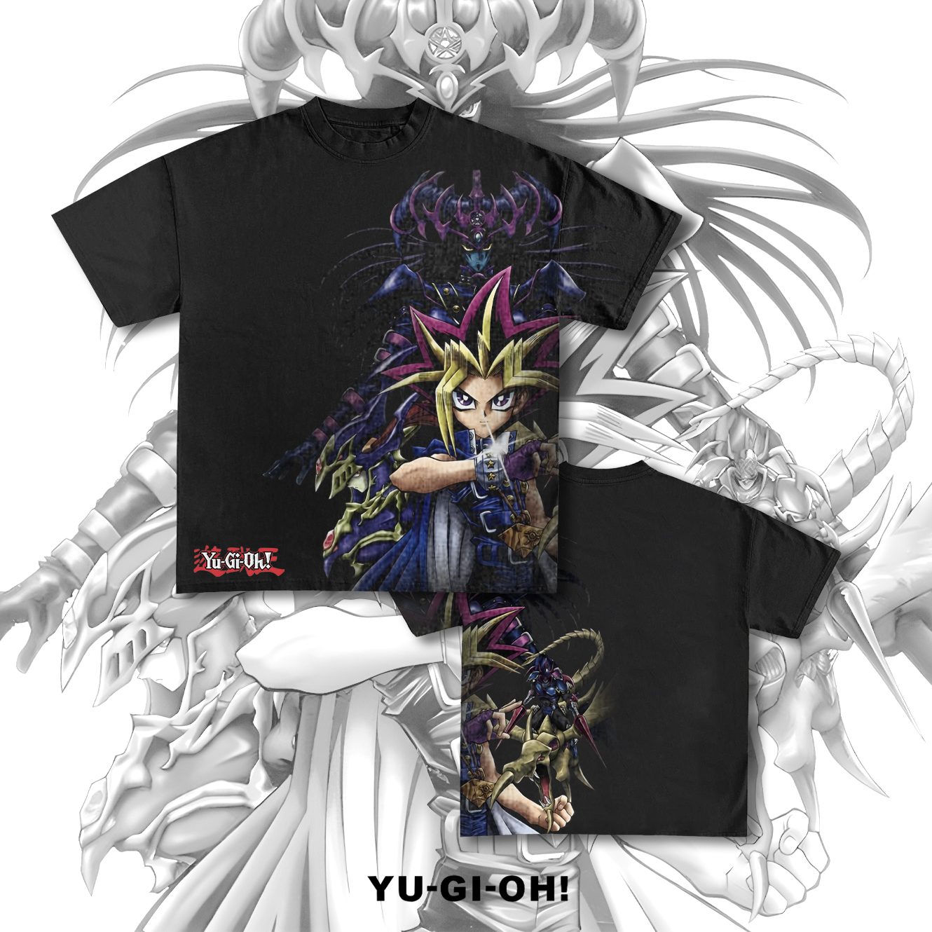 Unisex Anime Inspired Vintage T-Shirt-AnimeClothe