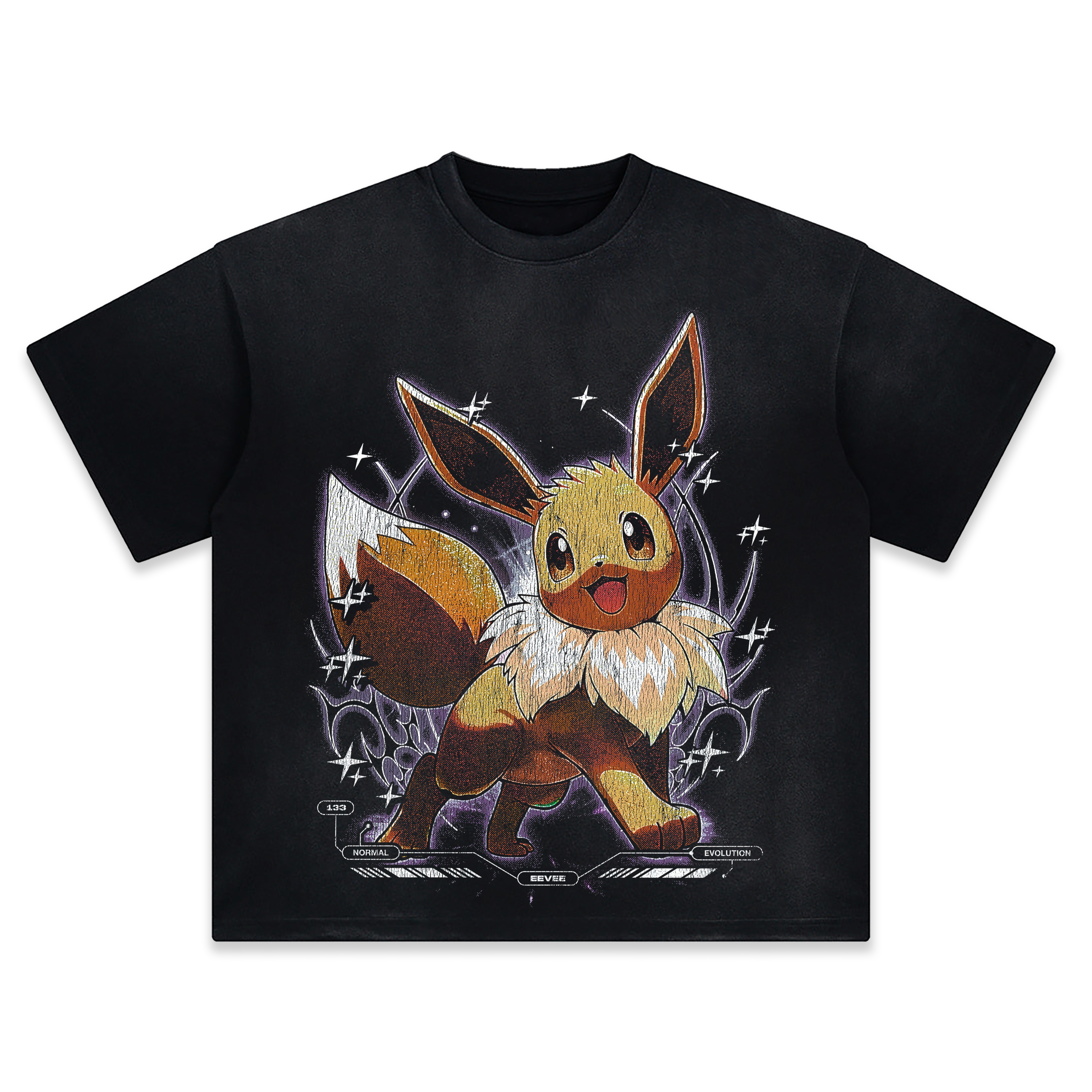 Unisex   Anime Inspired Vintage T-Shirt-AnimeClothe