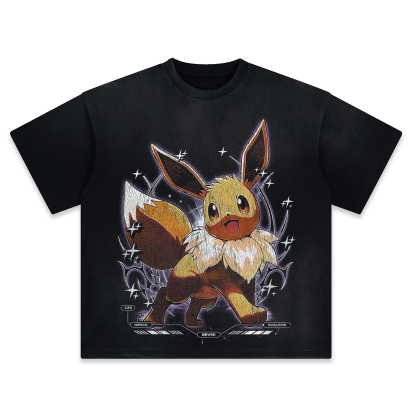 Unisex   Anime Inspired Vintage T-Shirt-AnimeClothe