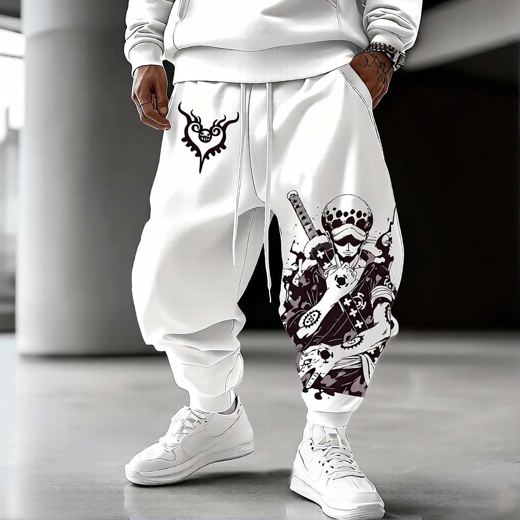 Unisex Anime Inspired Vintage Pants