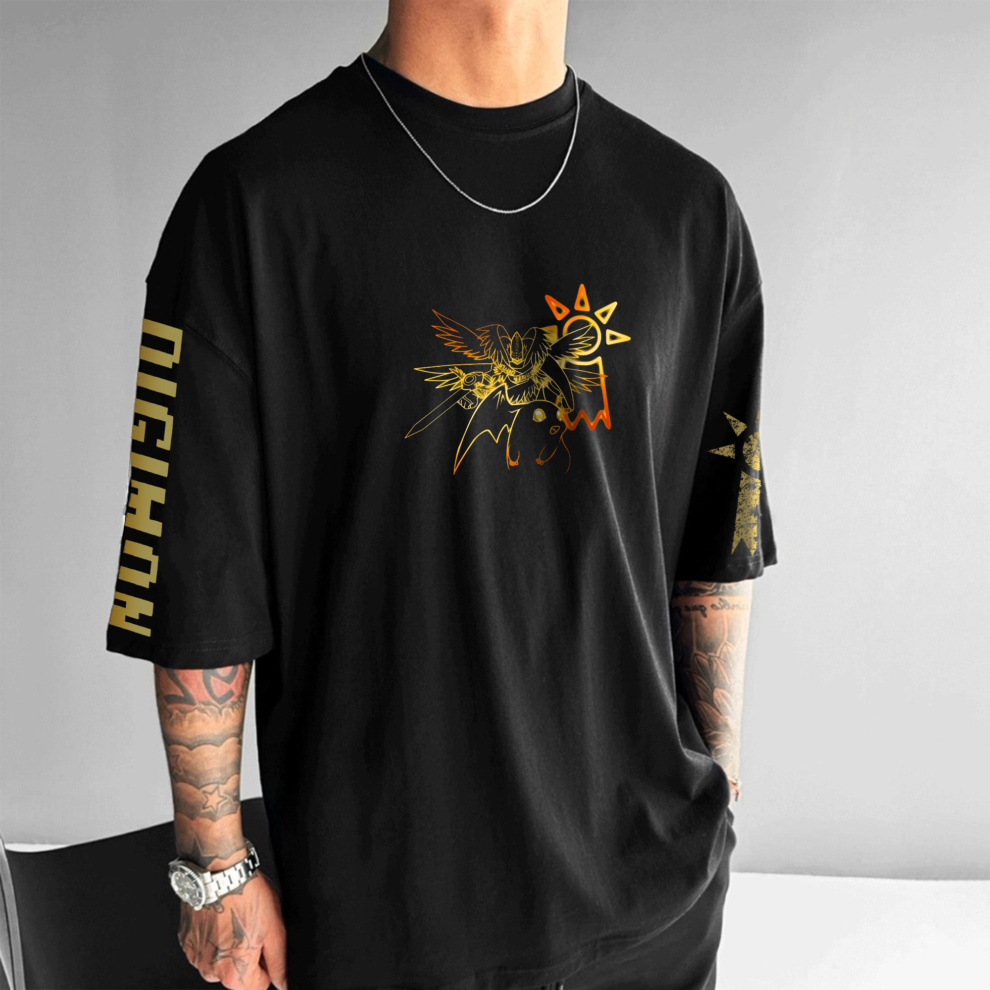 Unisex  "Digimon" Anime Inspired Vintage T-Shirt