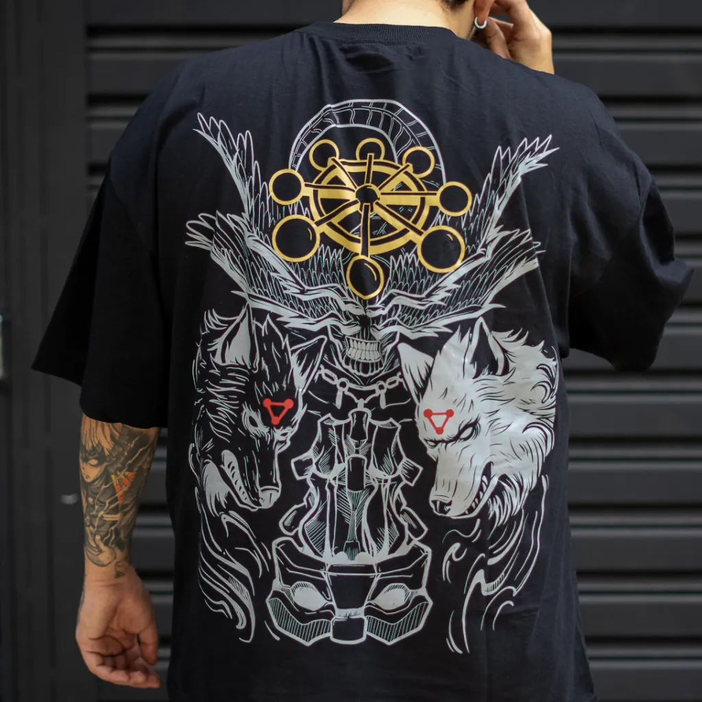 VINTAGE TEE丨Mahoraga TEE-JJK-AnimeClothe
