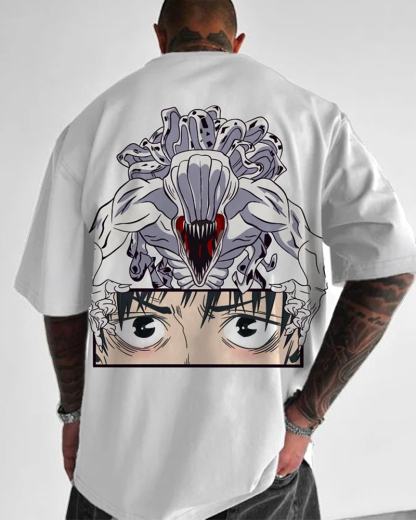 Oversized Anime Personalized Printed T-Shirt-AnimeClothe