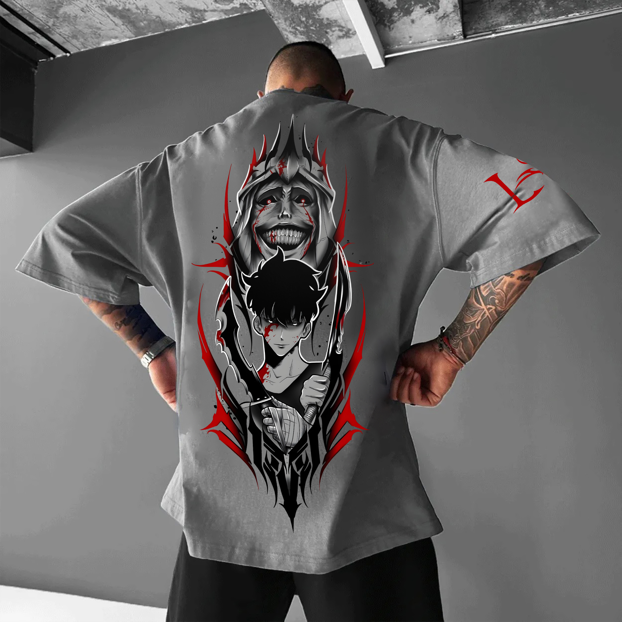 Unisex Anime Inspired Vintage T-Shirt-AnimeClothe