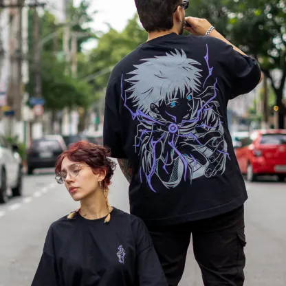 VINTAGE TEE丨GOJO TEE-JJK-AnimeClothe