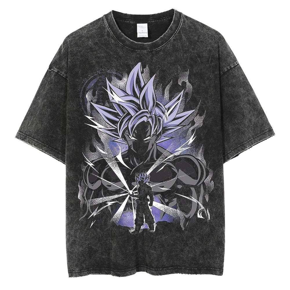 "Goku V2" Vintage Oversized T Shirt