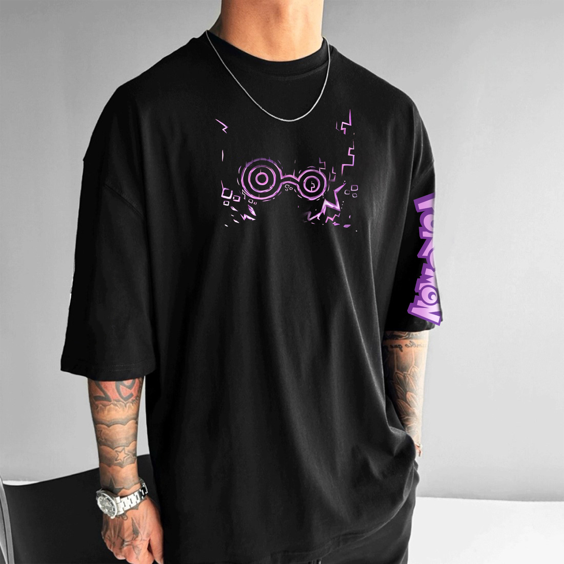 Unisex Anime Inspired Vintage T-Shirt-AnimeClothe