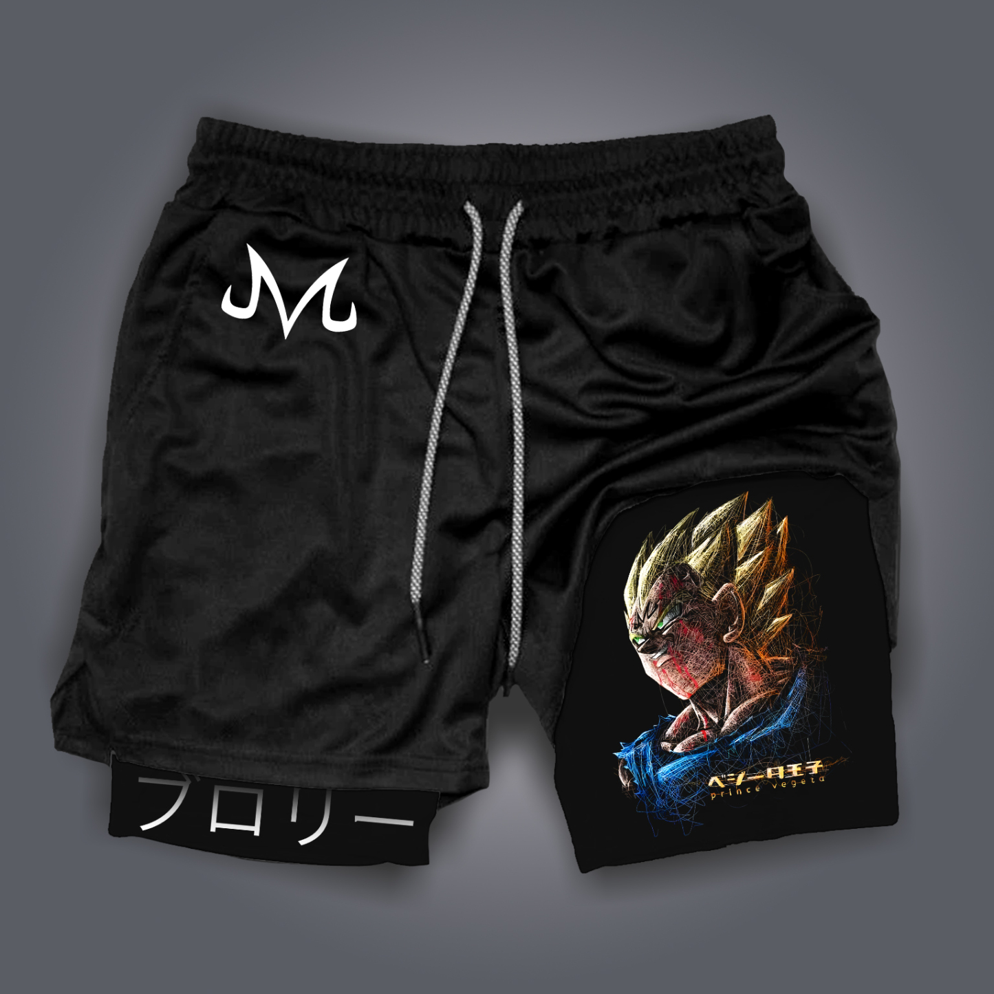 Unisex Casual Anime Streetwear Shorts-AnimeClothe