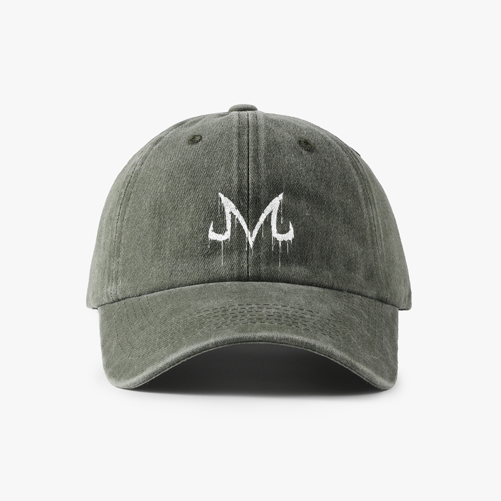 Unisex Washed Vintage Anima Print Baseball Cap