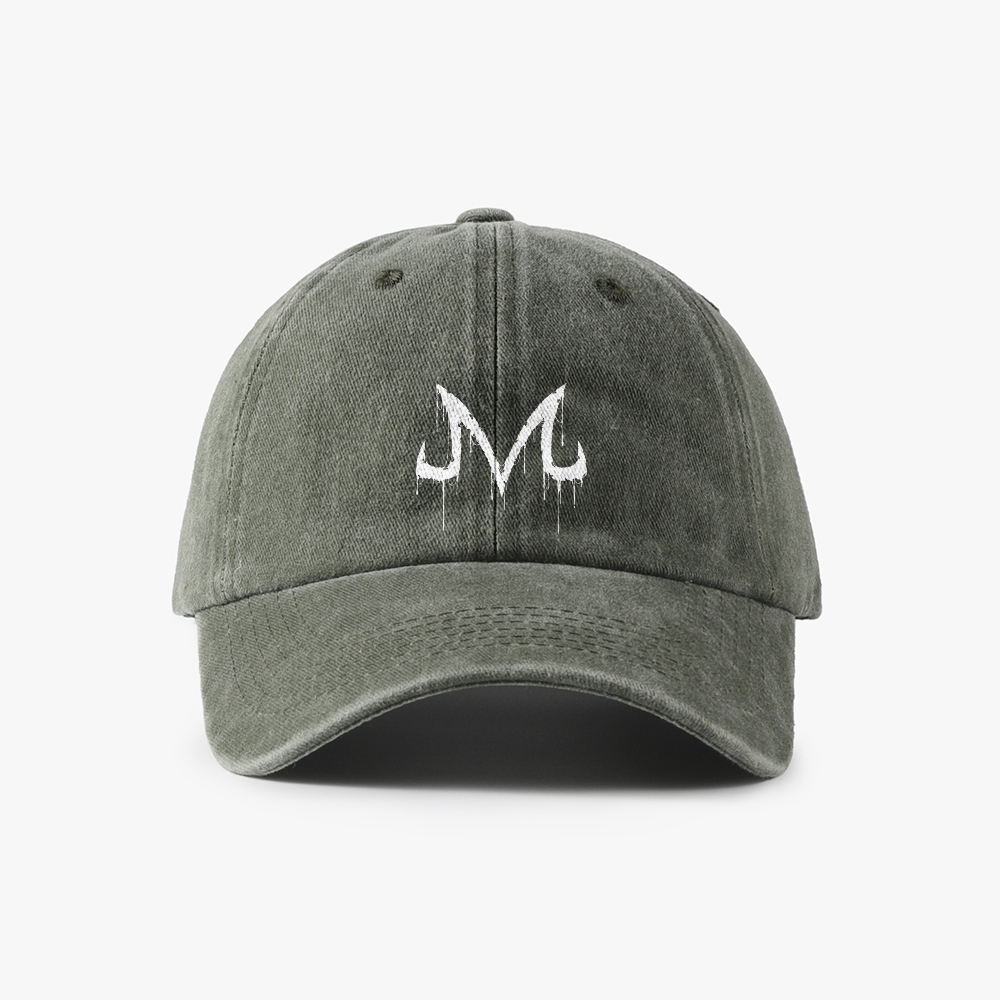 Unisex Washed Vintage Anima Print Baseball Cap